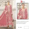 Bilqis B 258 A To D Chiffon Pakistani Salwar Suits Wholesalers In Surat